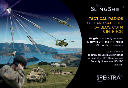 Spectra Group will demonstrate SlingShot at DSEI 2015